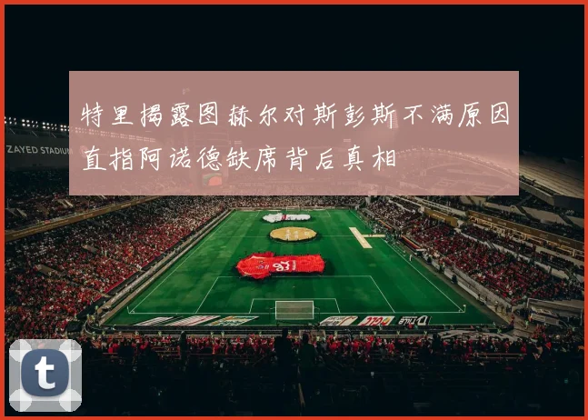 特里揭露图赫尔对斯彭斯不满原因直指阿诺德缺席背后真相